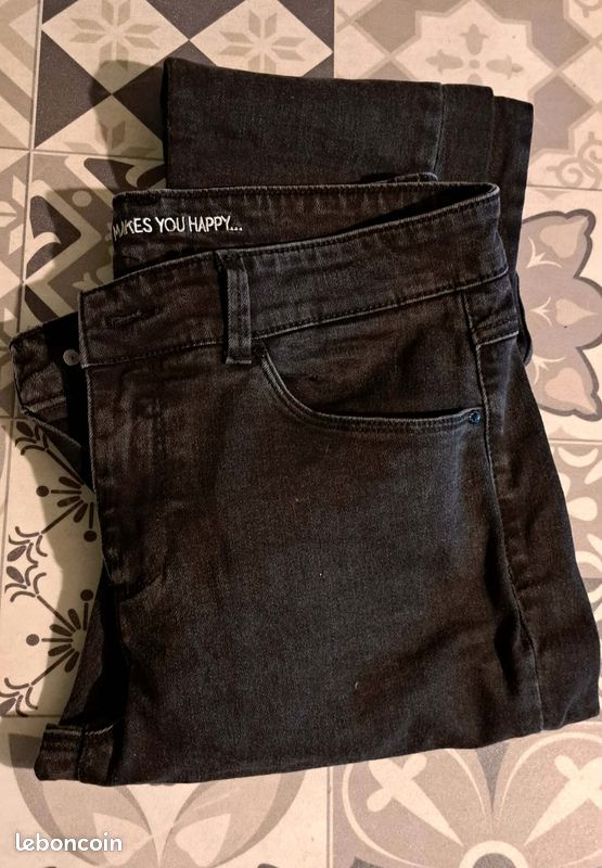 Jeans NafNaf noir 40 (image 3)