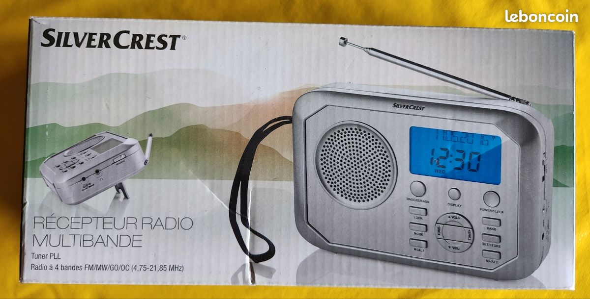 RÉCEPTEUR RADIO MULTIBANDES vintage Sony ICF-7600DS pour pièces EUR 49