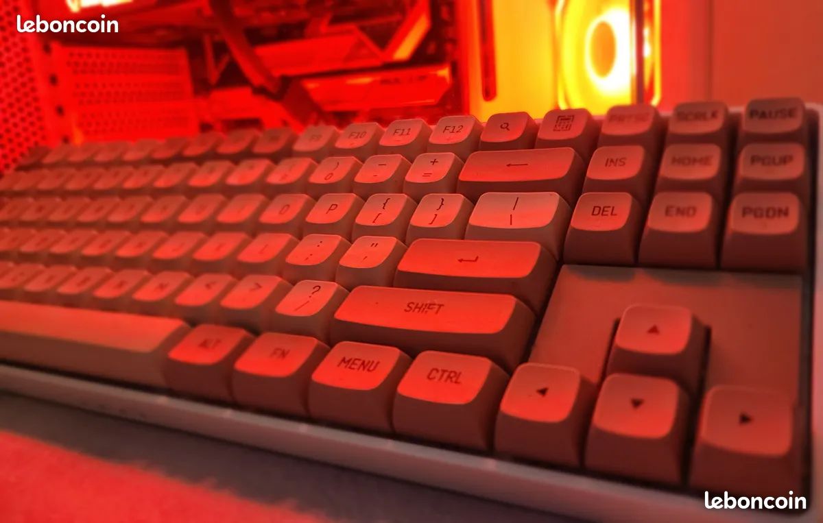 Aigo A87 - Clavier mécanique gaming 2.4G / USB-C - Switches Yellow (image 2)