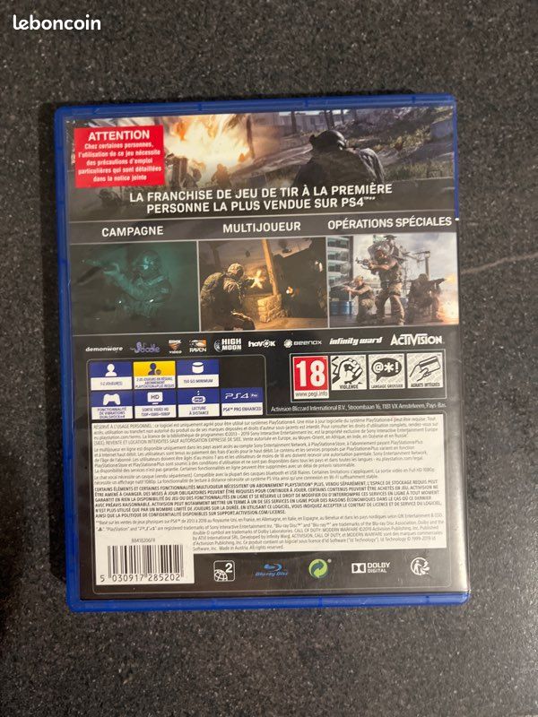 Call of duty, Modern, Warfare, version PS4 (image 2)