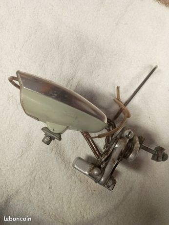 Porte bagage avant phare et frein Mafac vélo vintage