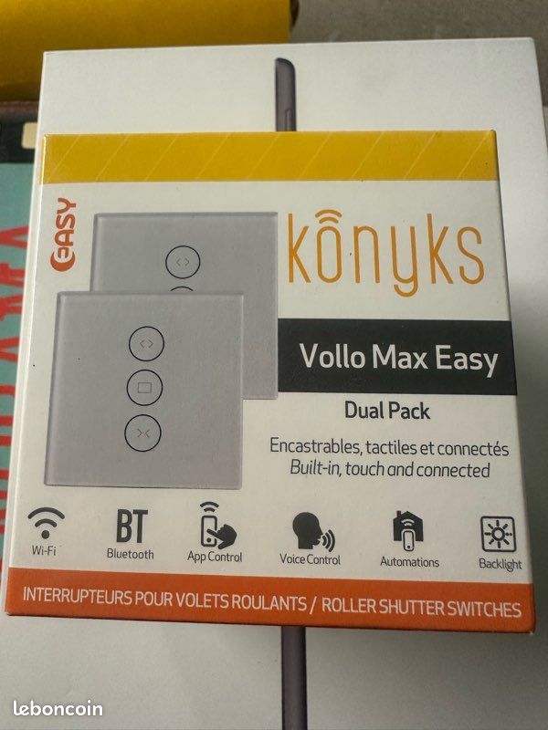 Interrupteur pour volets roulants neuf dans l’emballage wifi connecté (image 1)