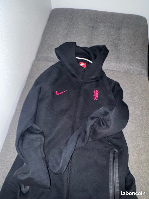 Veste Nike Tech Noir Rose Taille L (image 4)