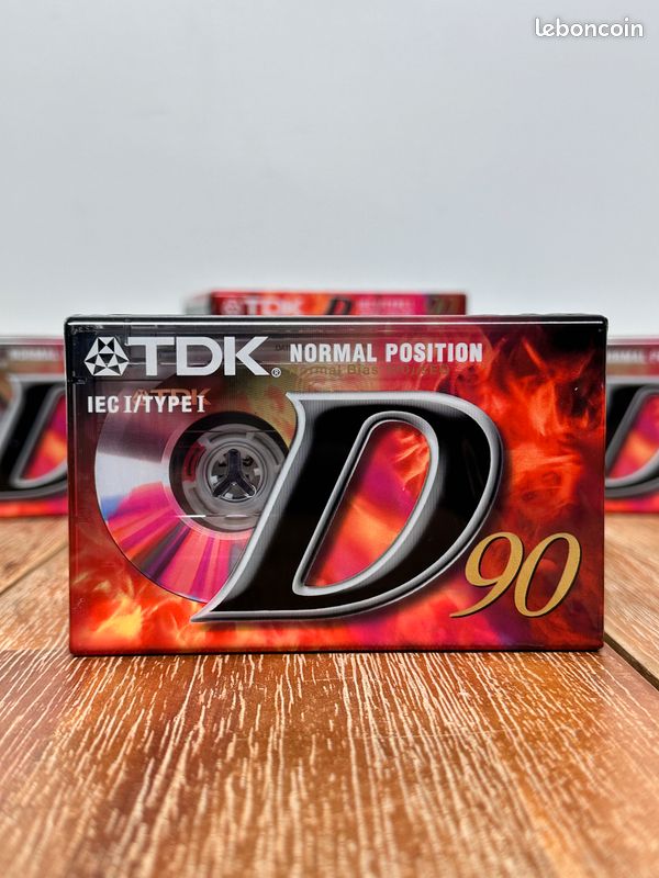 TDK, Maxell, Basf, Sony, Philips - Cassette audio vierge - Différents