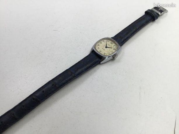 Montre mécanique vintage RULCY Antichoc fabriquée en France