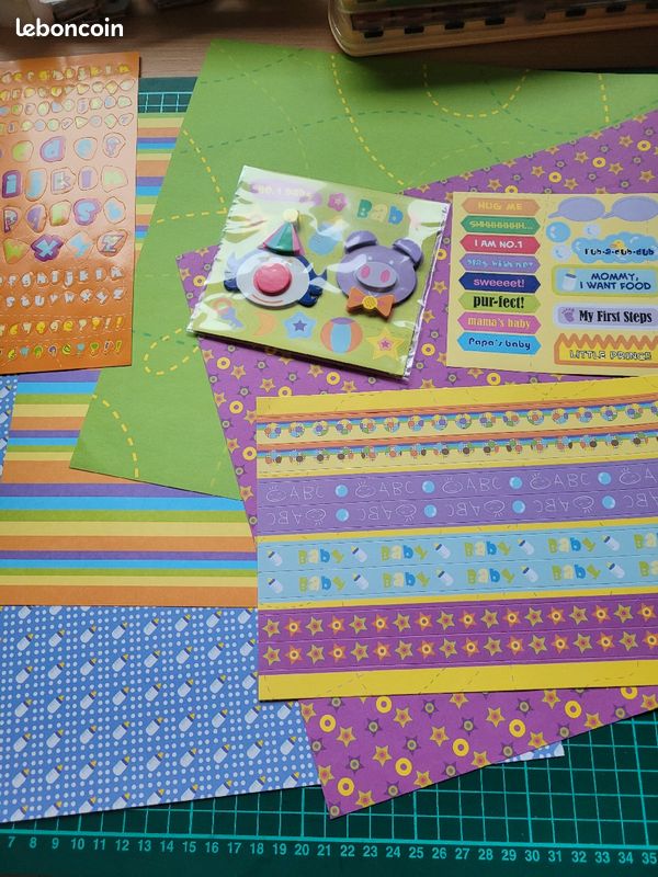 Papiers et alphabets scrapbooking (image 5)
