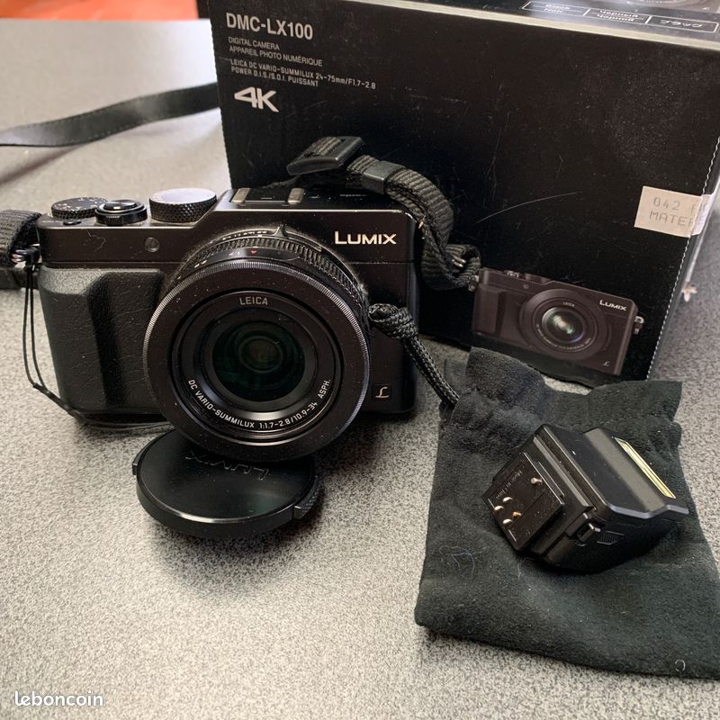 Lumix LX100 (v1) Flash Photo, audio vidéo