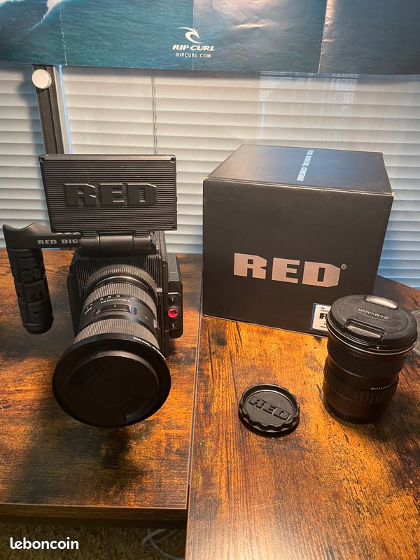 Caméra Red raven + caisson aquatique prête à tourner (image 1)