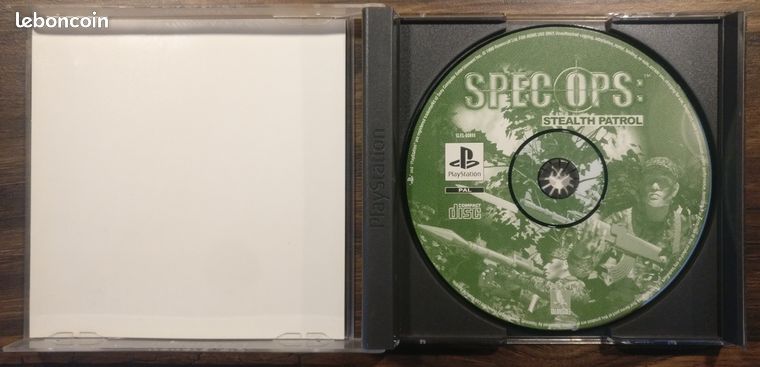 Jeu Spec Ops Stealth Patrol PS1 Pal Fr - Très Bon état, Boîtier, Livret Et CD Inclus