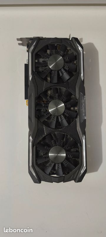 NVIDIA ZOTAC GeForce GTX 1080 AMP Extreme 8 Go - ZT-P10800B-10P (image 1)