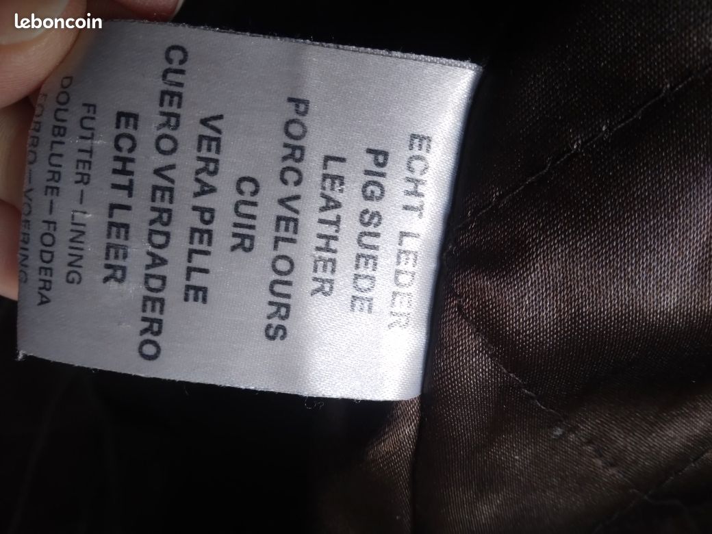 Manteau marron "Echt Leder" (image 6)