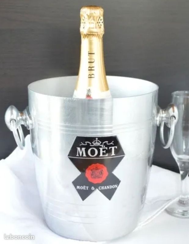 Seau à Champagne Moët & Chandon - Occasion - Pour Vos Soirées