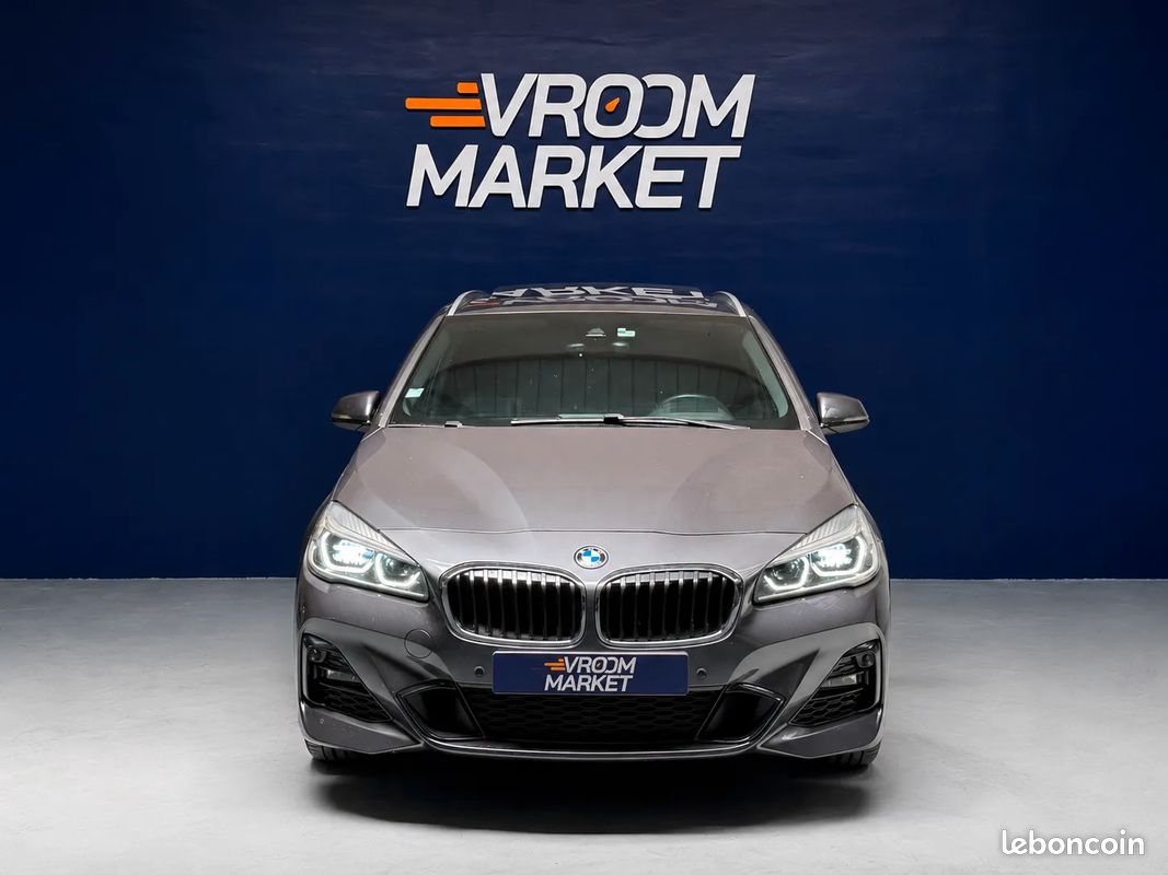 BMW Série 2 ActiveTourer 218d 150ch M Sport DKG7 - Origine France - Suivi BMW - Toit Ouvrant - Affiche Tête Haute - Sièges Electriques - Apple Carplay - Attelage (image 2)