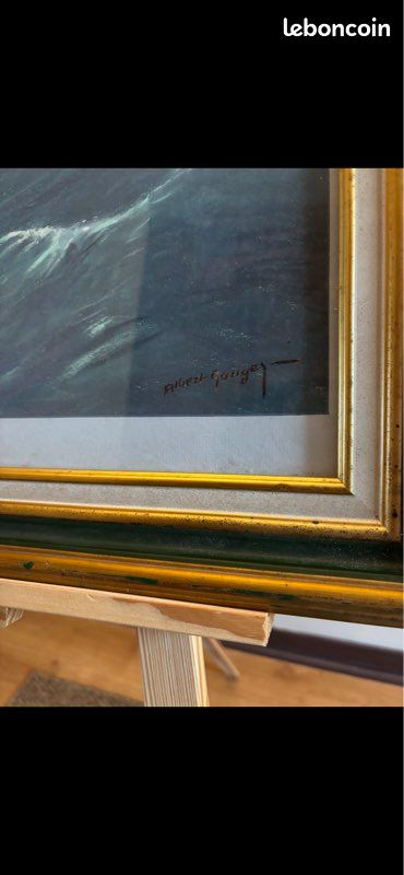 Pastel Albert Gouget 1856-1948 (image 2)