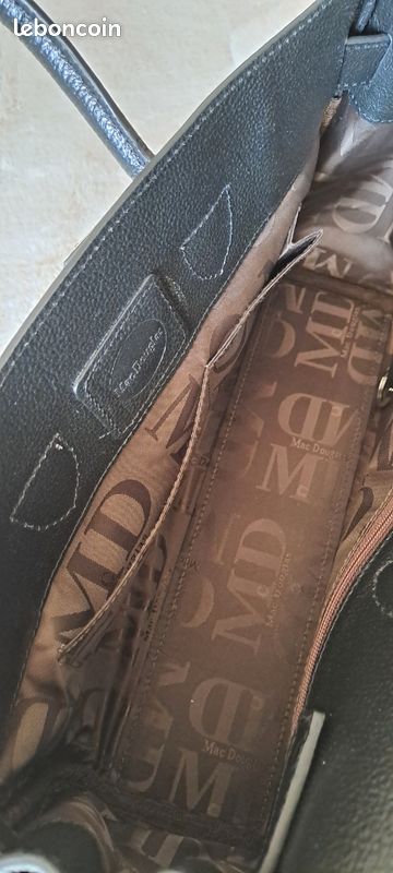 Sac à main Mac Douglas neuf, modèle Pyla-Buni XS, coloris noir (image 12)