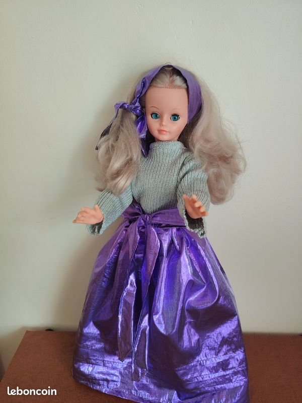 Ancienne poupée Rhodoid Bella Raynal Gege ? 1950 52 Cm Env