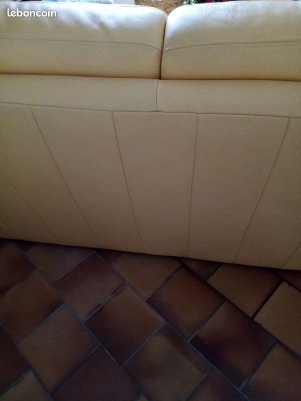 Canape en cuir (image 6)