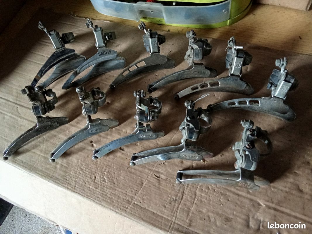Dérailleur avant Sachs Huret Aris classic années 90 - Équipements vélos