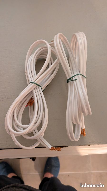 Câbles d'enceintes Hi-Fi Cuivre - 2 longueurs (180 cm et 290 cm) (image 1)