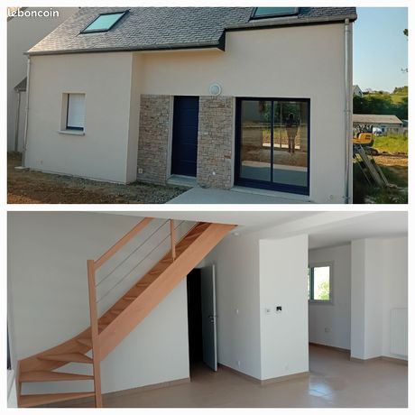 Maison neuve à louer à l'année, à Perros-Guirec
