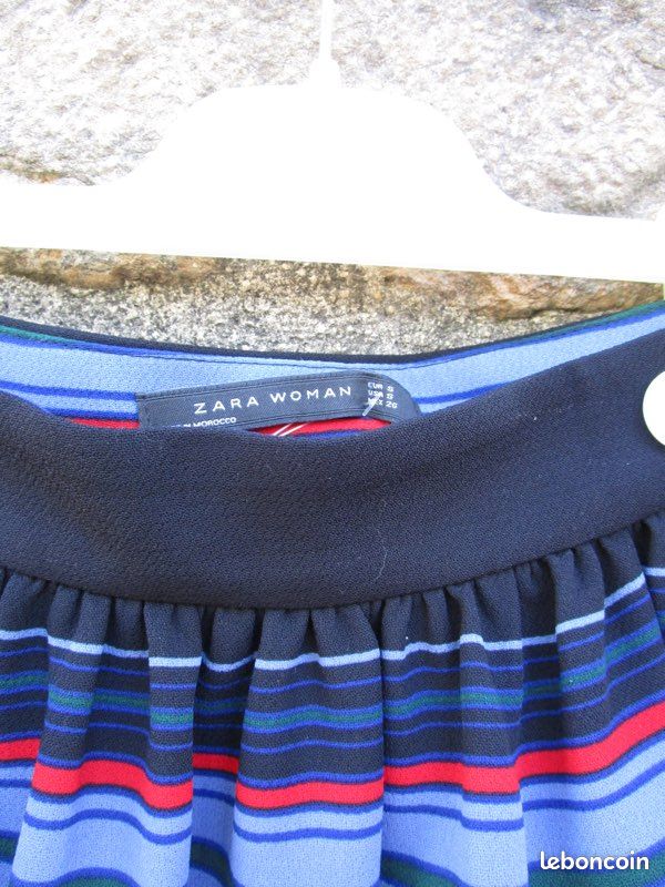 Noir FILLES Pull en tricot rayé à col rond pour fille 3323710