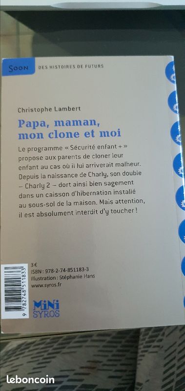 Papa, maman, mon clone et moi de Christophe Lambert (image 2)