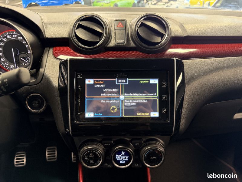Suzuki SWIFT Sport 1.4L 140CV Essence- Caméra/Jantes 17"/Keyless -Suivi Suzuki -GAR 12M (image 15)
