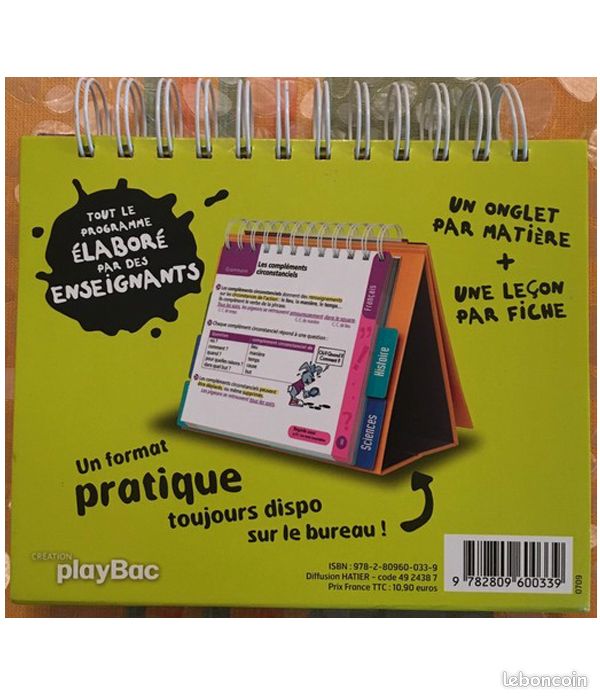 L'aide-devoirs CE2 - Fiches leçons- Playbac - Livre scolaire (image 2)