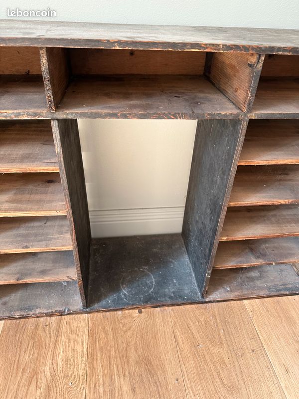 Meuble métier à casier ancien (image 6)