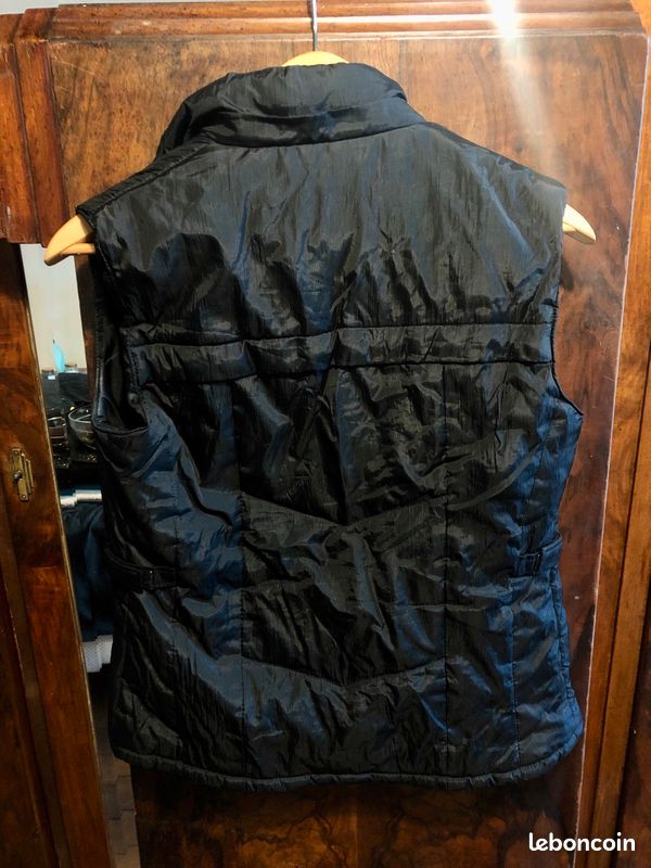 Doudoune légère sans manche noire taille M 38 (image 2)