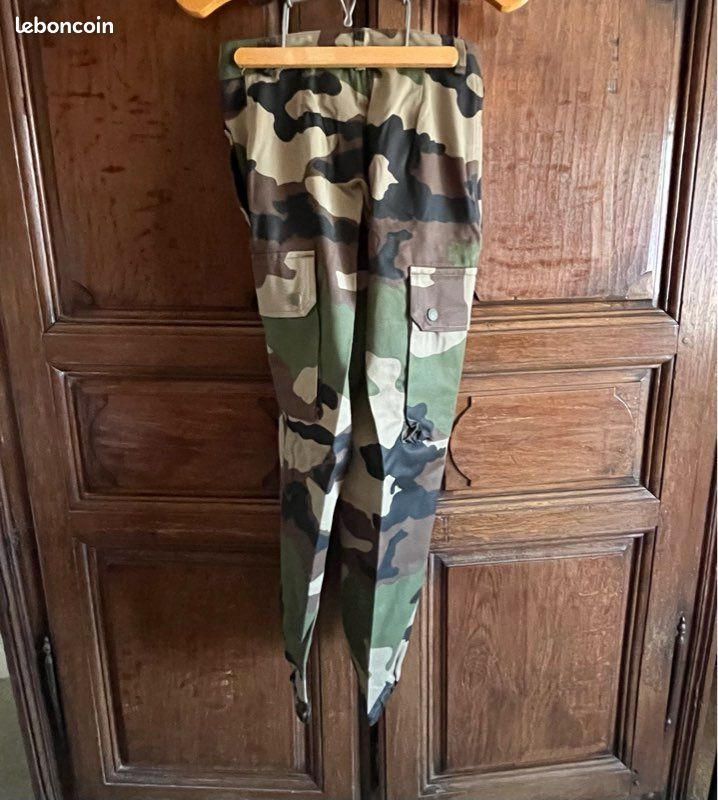 Treillis F2 CCE Armée Française NEUF – Veste 80C + Pantalon 68M / 34 – XS (image 7)