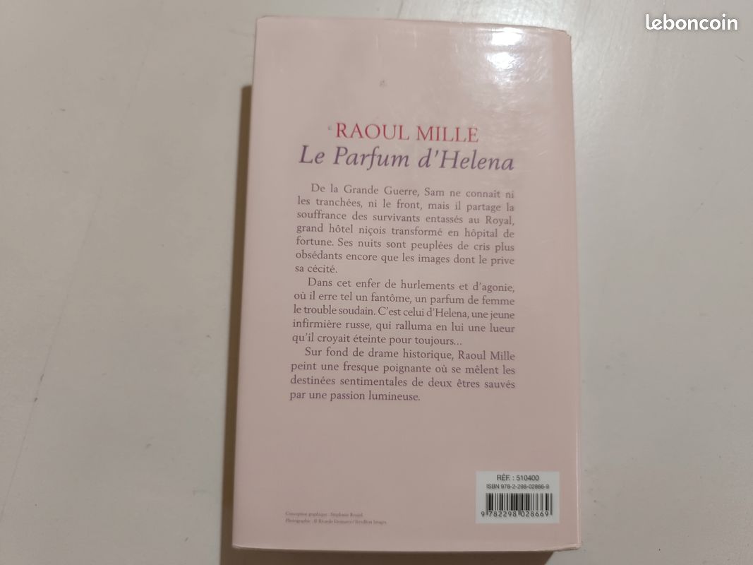 Livre - le Parfum D'Helena -Raoul Mille - Roman (image 2)