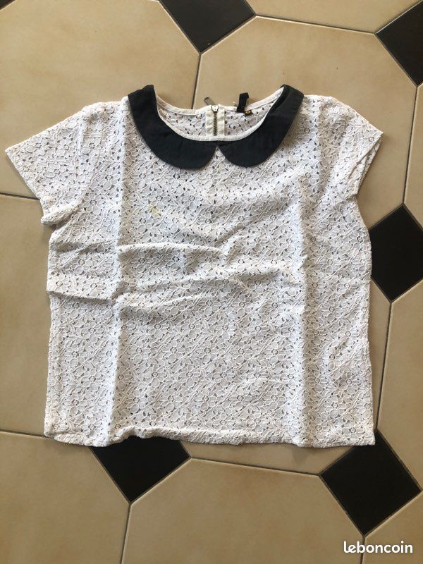 Chemisier Col Claudine BizzBee Taille S (image 4)