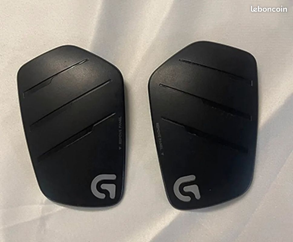Caches-écouteurs Magnétiques d'origine de Marque Logitech Pour Logitech G933 Artemis Spectrum (image 2)