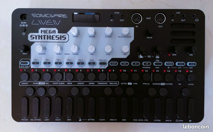 SONICWARE すてき LIVEN MEGA SYNTHESIS メガシンセシス