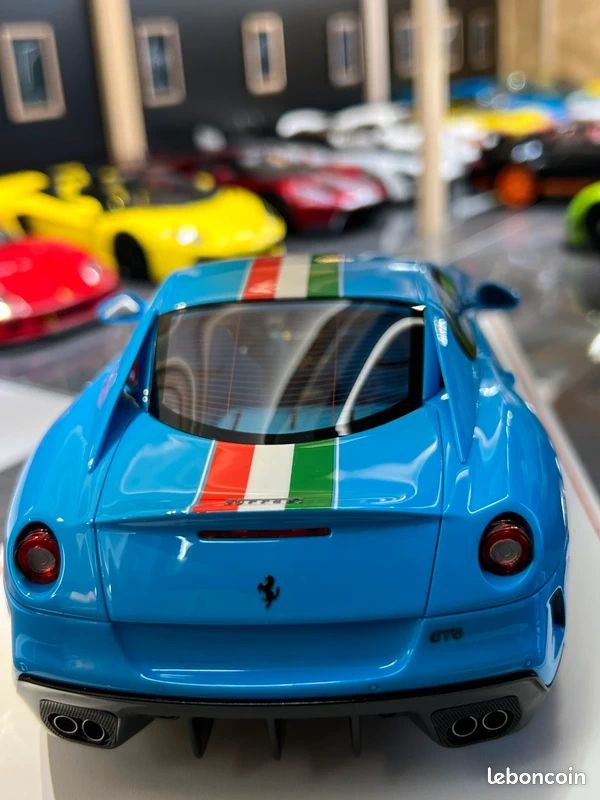 1/18 IVY MODELS Ferrari SF90 Novitec cuir bleu à gris 66 pièces EUR 29,86 - FR