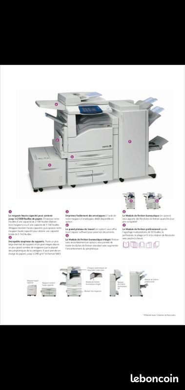 Module de finition pour imprimante Xerox (image 1)