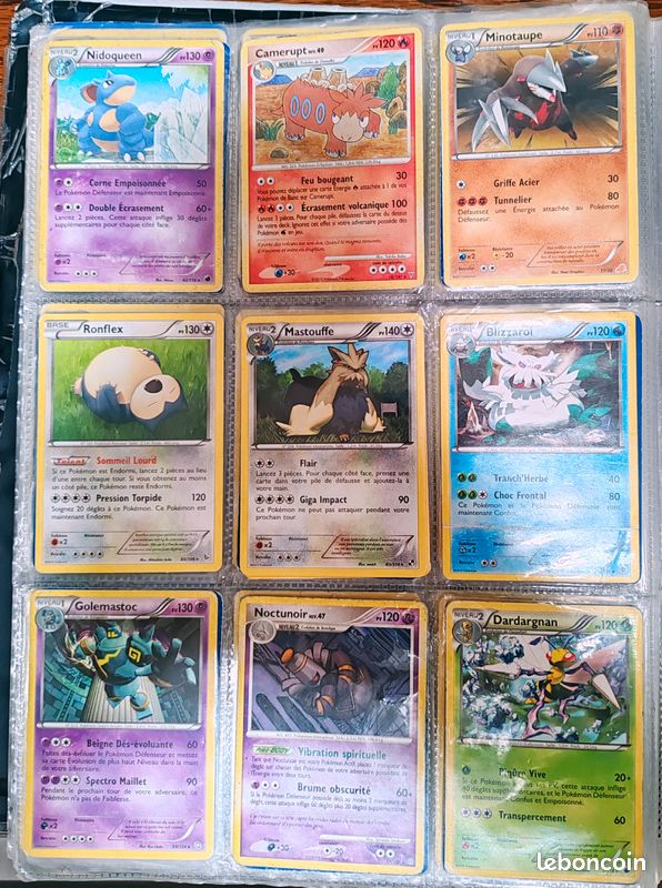 Cartes de toutes générations pokémon (image 14)