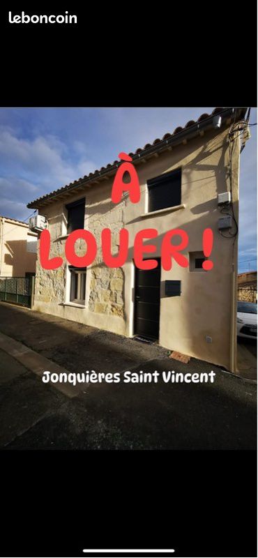 Maison 3 pièces 75 m² · à Jonquières-Saint-Vincent · 75 m² · 810 €/mois