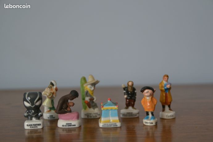 Lot De 3 Figurines Tintin En Porcelaine Et Biscuit – PICS 2011 – Collection – État Parfait