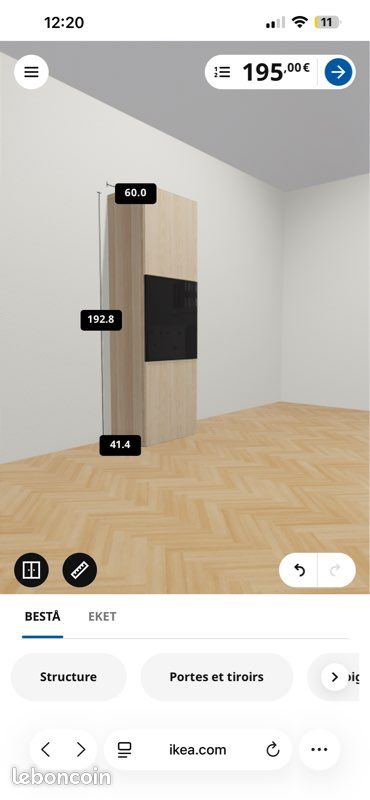Meuble TV / Armoire BESTA IKEA (image 11)