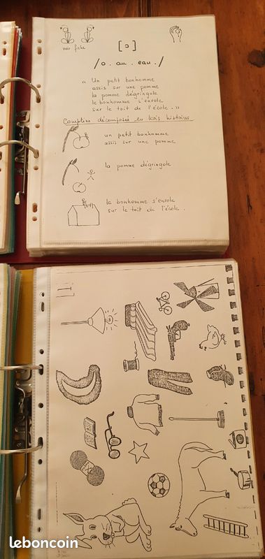 2 classeurs fiches lecture CP-CE1 (image 8)