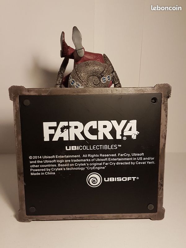 Figurine Ubisoft Far Cry 4 – Pagan Min – Sans Boîte – Très Bon état