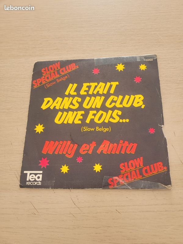 Disque vinyle 45 tours - Willy et Anita (image 1)