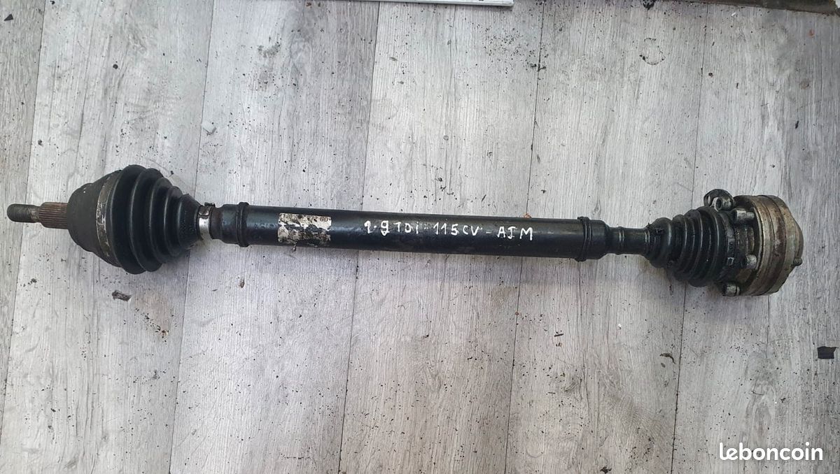 Cardan Audi A1 / A2 / A3 / A4 / Volkswagen Polo / Golf / Caddy / Seat /  Skoda 1.9tdi 115cv AJM - Équipement auto