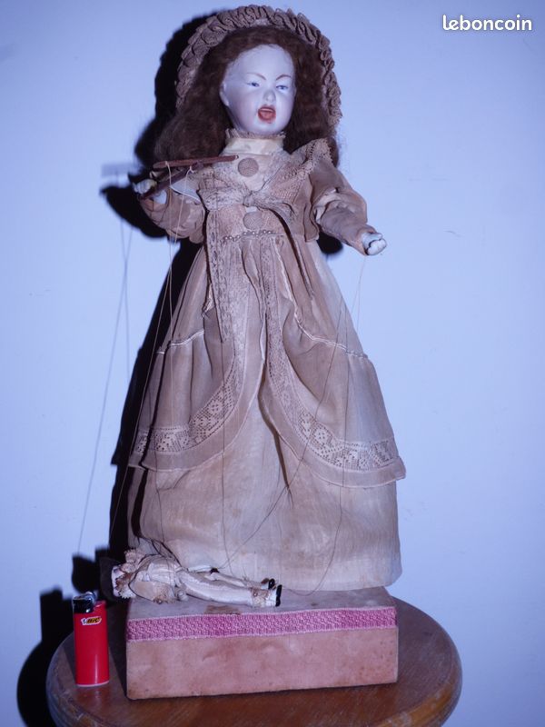 Rare ancien automate poupée ancienne jumeau jouets Collection