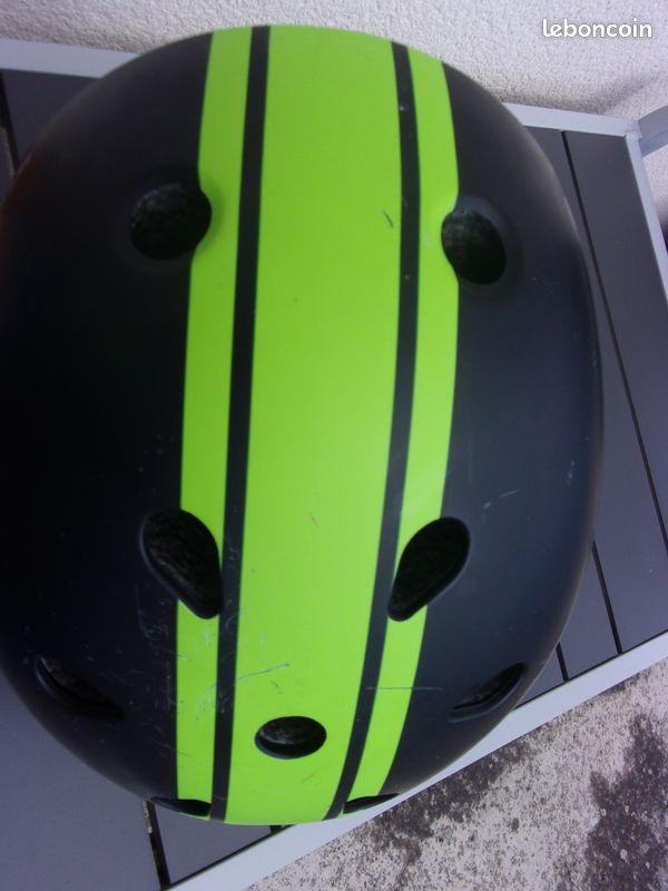 Casque Vélo BTWIN noir fluo (image 4)