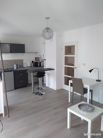 T1 meublé 30m²+place parking centre ville