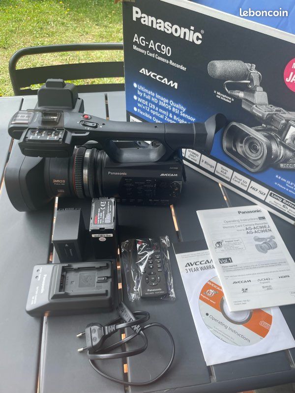 Ag Ac90a Panasonic 90 Video Camera Ag Ac90a Panasonic 90 Video