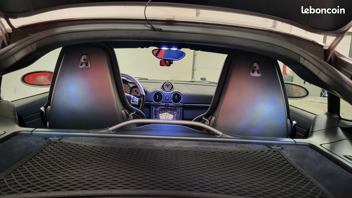 PORSCHE Cayman CAYMAN S 3.4 295CV BV6 PACK CHRONO CUIR COMPLET VOLANT MULTIFONCTION (image 28)